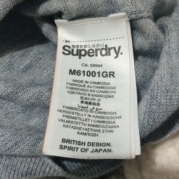 Superdry Men's Crew Neck - Picture 5 of 6